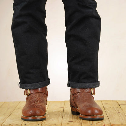 Y'2 BB-01 Engineer Boots - Brown Bullhide