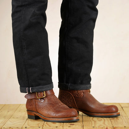 Y'2 BB-01 Engineer Boots - Brown Bullhide