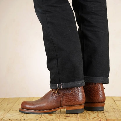 Y'2 BB-01 Engineer Boots - Brown Bullhide