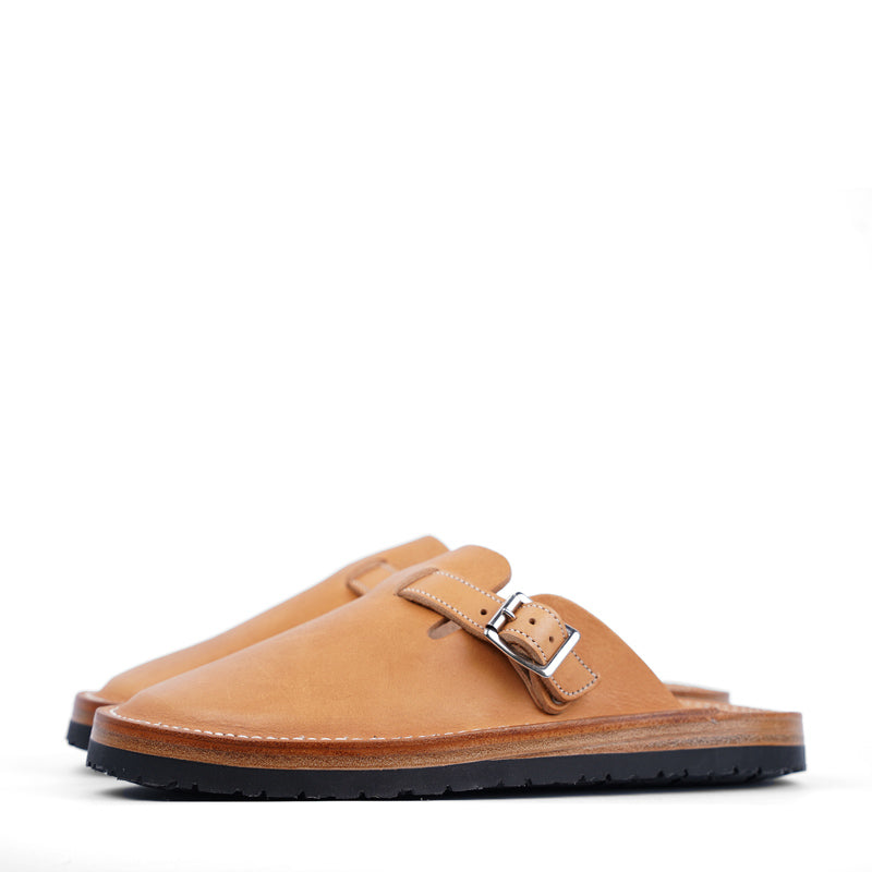 Zerrows Slit Sandals - NY Camel