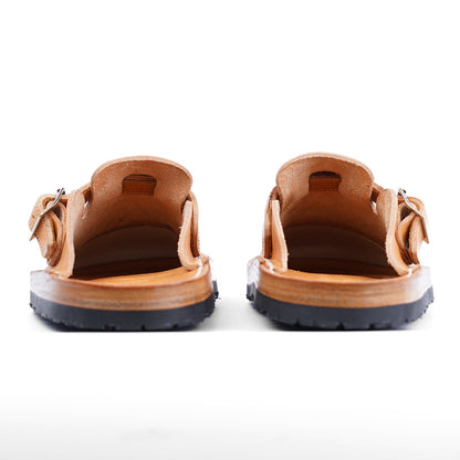 Zerrows Slit Sandals - NY Camel