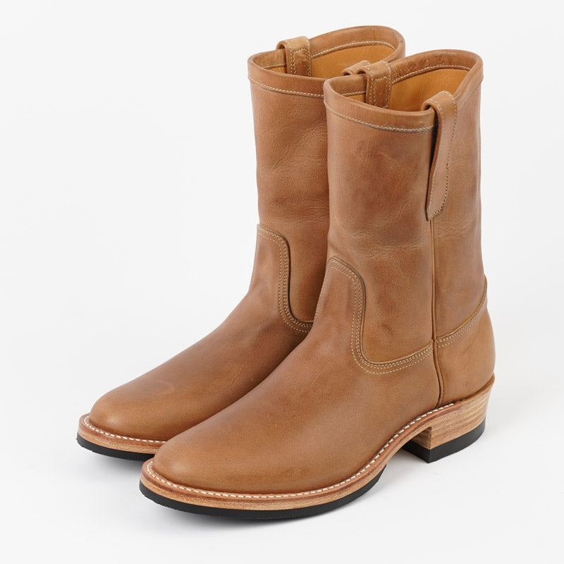 Zerrows Pecos Boots Natural Latigo