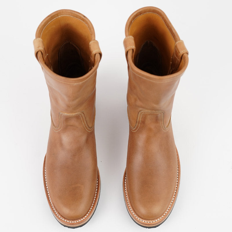 Zerrows Pecos Boots Natural Latigo