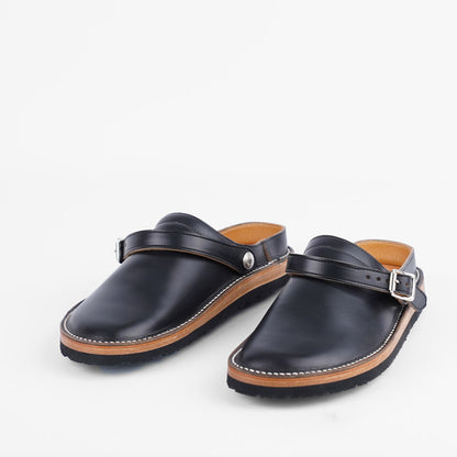 Zerrows Sabot Sandals Black CXL