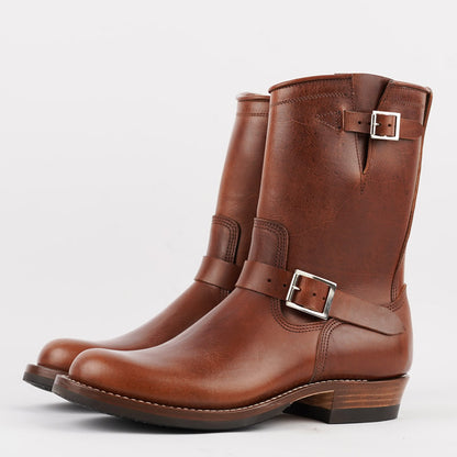 Zerrows Type 1 Engineer Boots Dagres Dark Brown