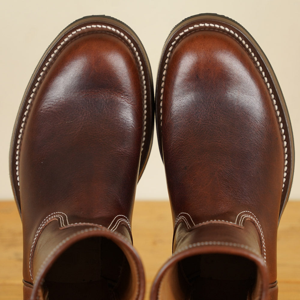 Zerrows Pecos Boots  - Dark Brown Dagres Leather