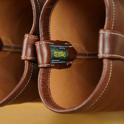 Zerrows Pecos Boots  - Dark Brown Dagres Leather