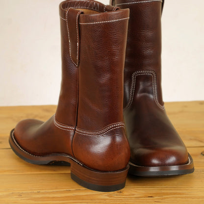 Zerrows Pecos Boots  - Dark Brown Dagres Leather