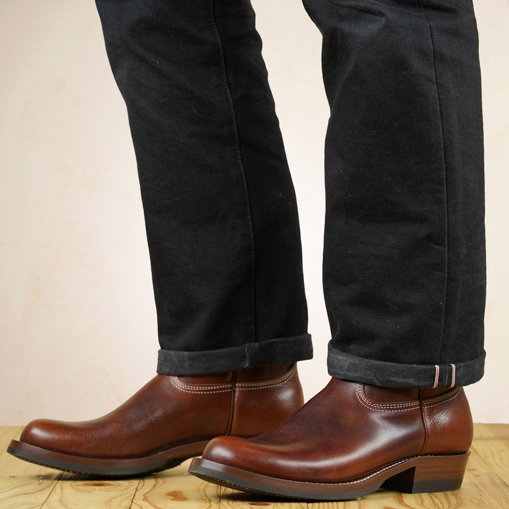 Zerrows Pecos Boots  - Dark Brown Dagres Leather