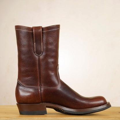 Zerrows Pecos Boots  - Dark Brown Dagres Leather