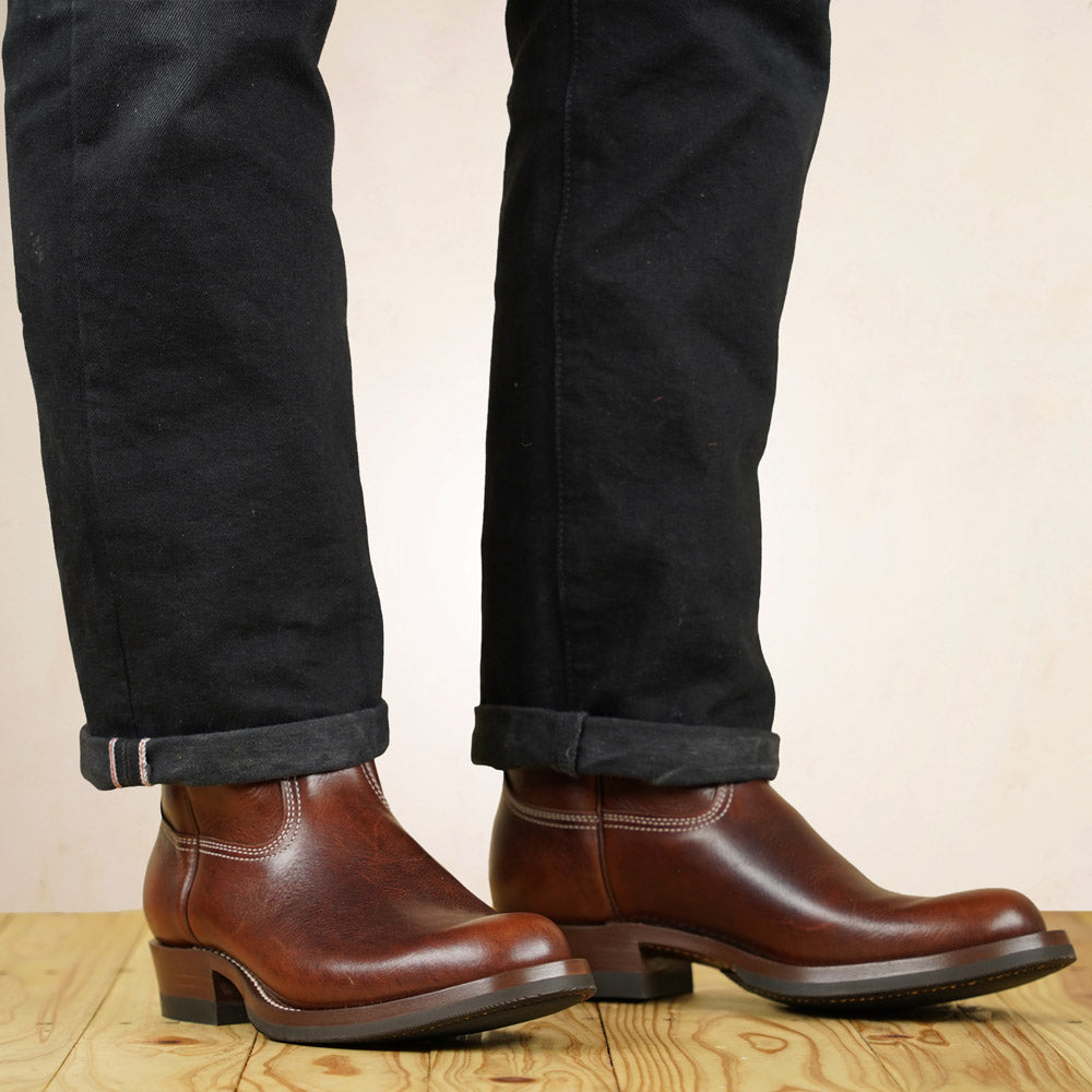 Zerrows Pecos Boots  - Dark Brown Dagres Leather