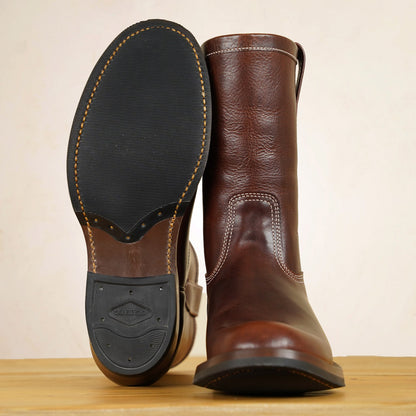 Zerrows Pecos Boots  - Dark Brown Dagres Leather