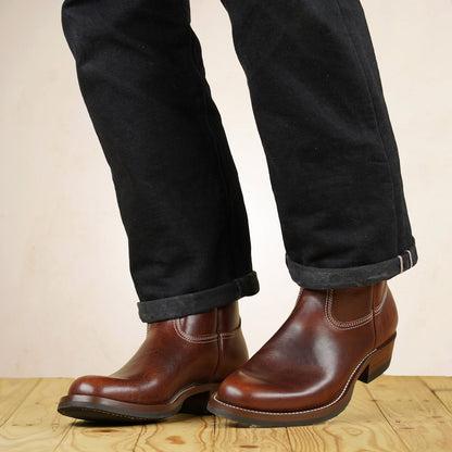 Zerrows Pecos Boots  - Dark Brown Dagres Leather