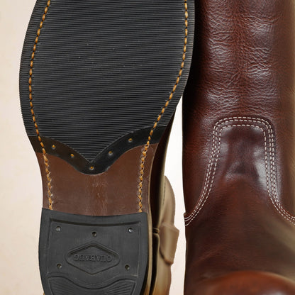Zerrows Pecos Boots  - Dark Brown Dagres Leather