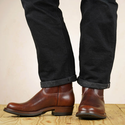 Zerrows Pecos Boots  - Dark Brown Dagres Leather