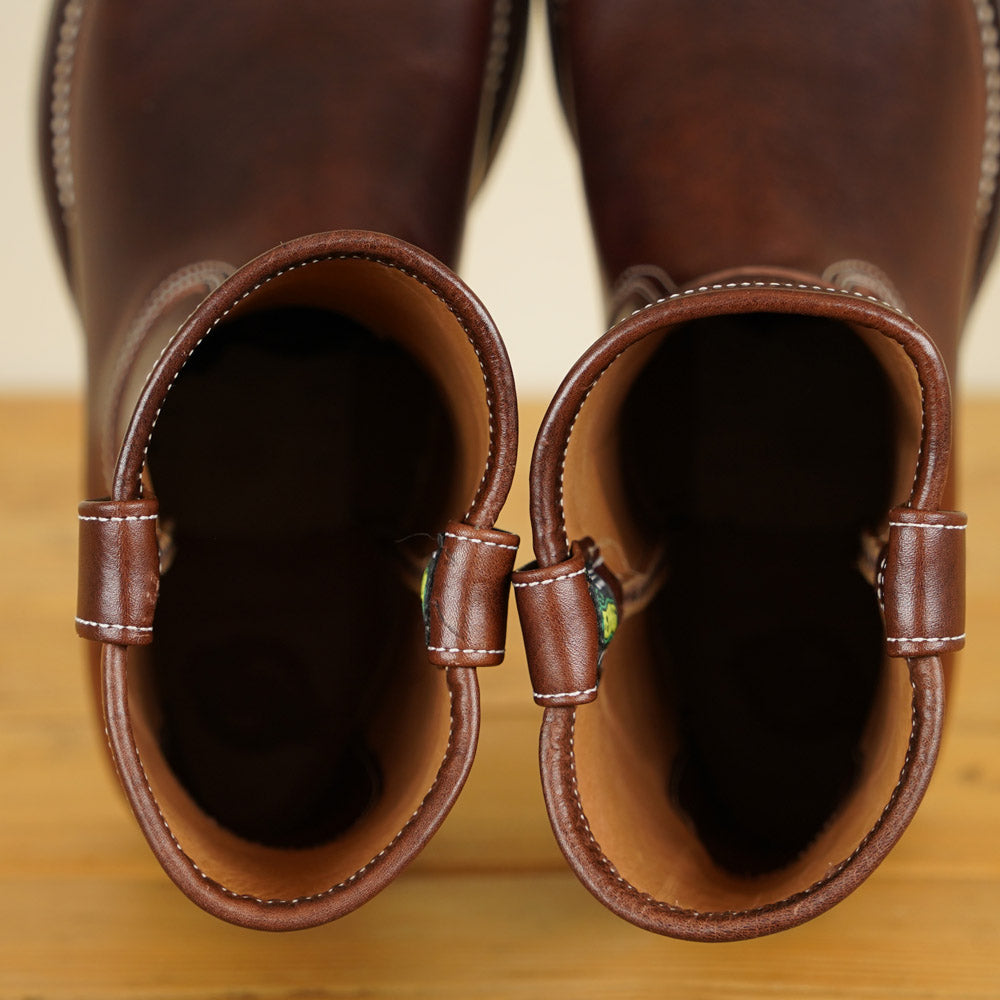 Zerrows Pecos Boots  - Dark Brown Dagres Leather