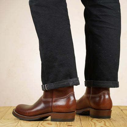 Zerrows Pecos Boots  - Dark Brown Dagres Leather