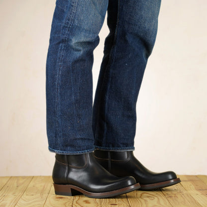Zerrows Pecos Boots  - Lower Round Toe Last - Black CXL