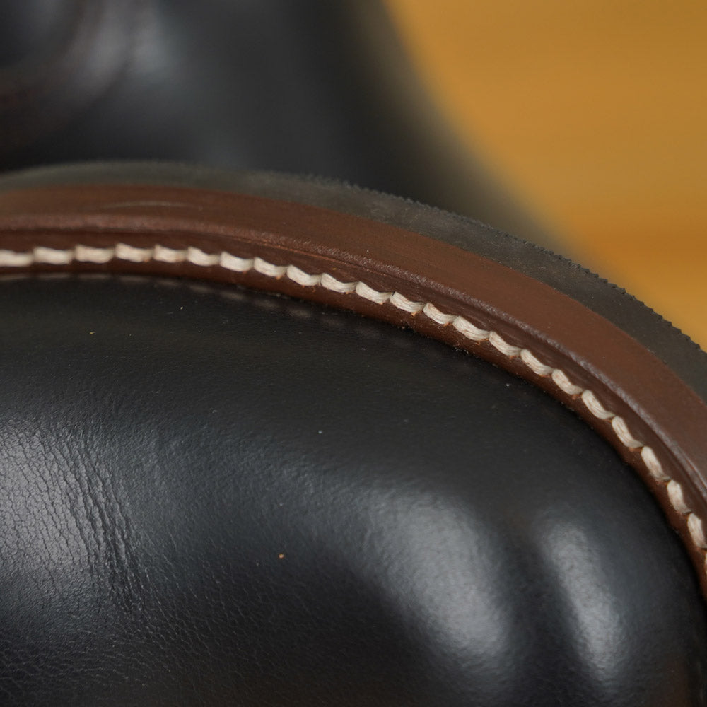 Zerrows Pecos Boots  - Lower Round Toe Last - Black CXL