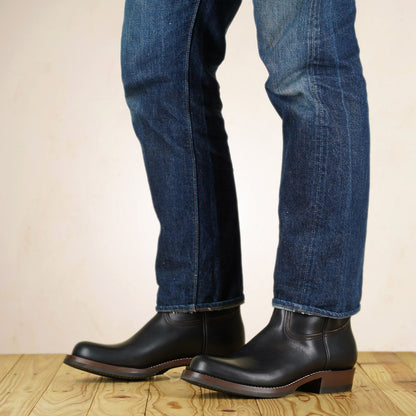Zerrows Pecos Boots  - Lower Round Toe Last - Black CXL