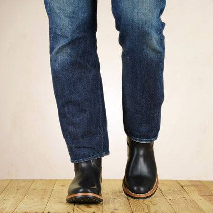 Zerrows Pecos Boots - Semi Chisel Last - Black CXL