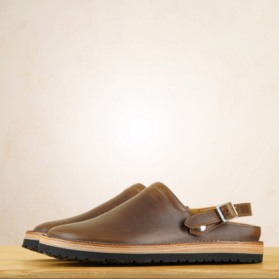 Zerrows Sabot Sandals - Olive