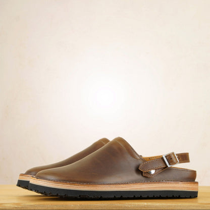 Zerrows Sabot Sandals - Olive