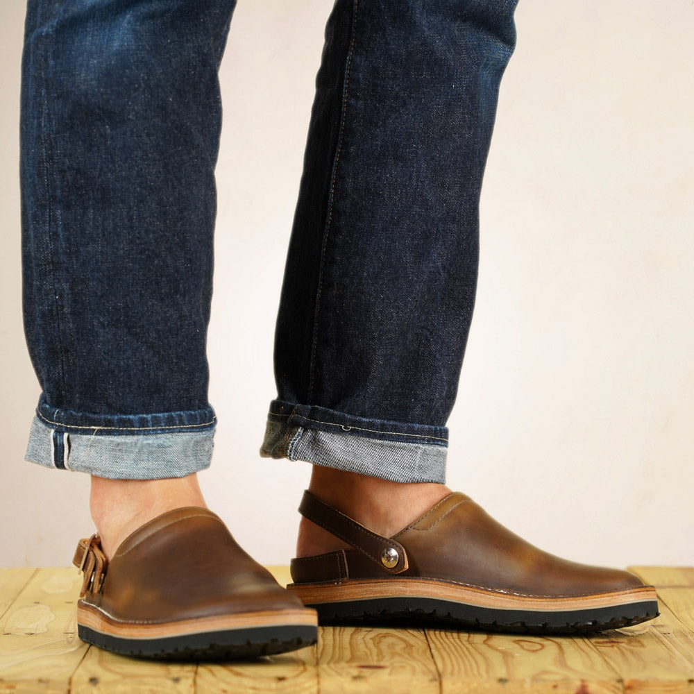 Zerrows Sabot Sandals - Timber CXL