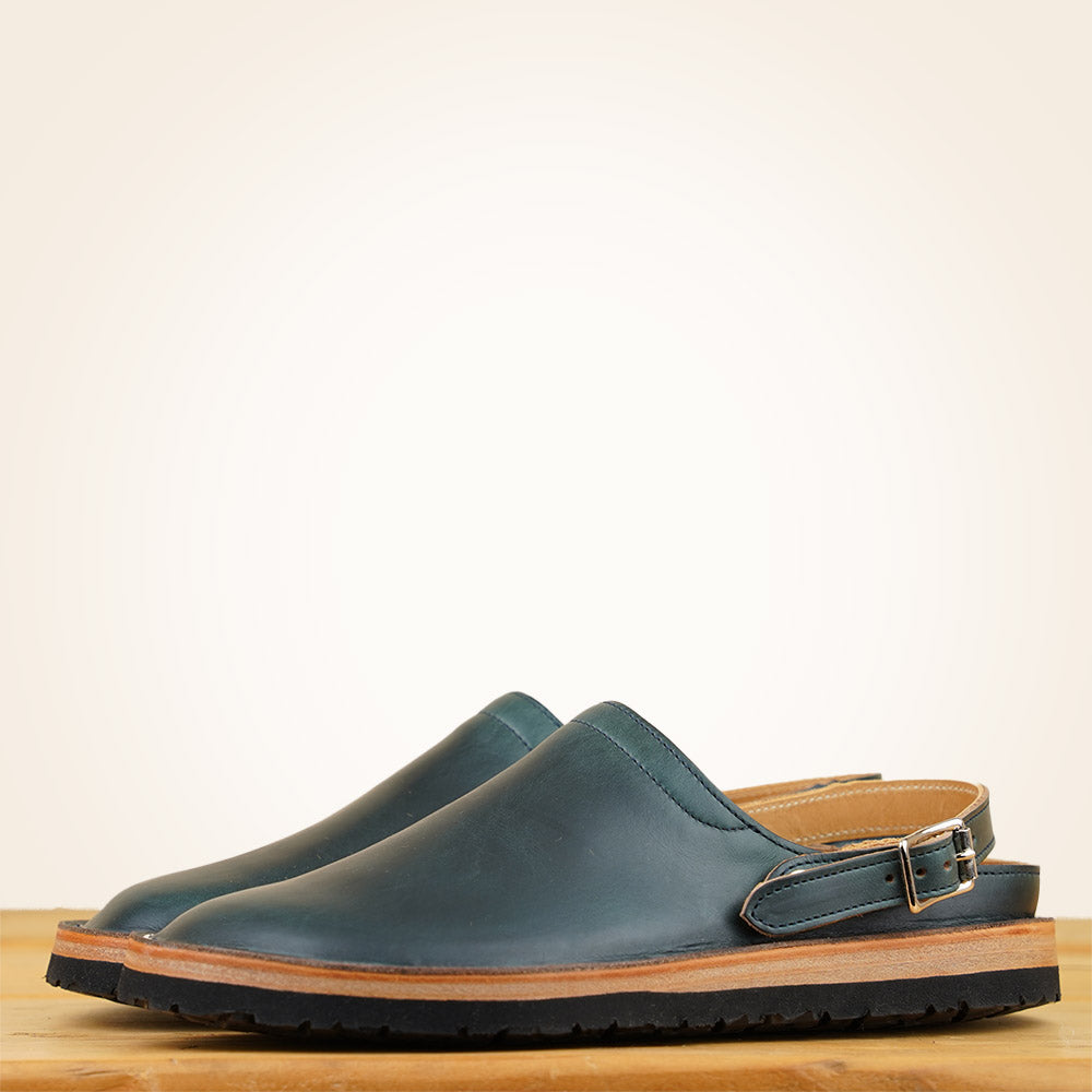 Zerrows Sabot Sandals - Navy CXL