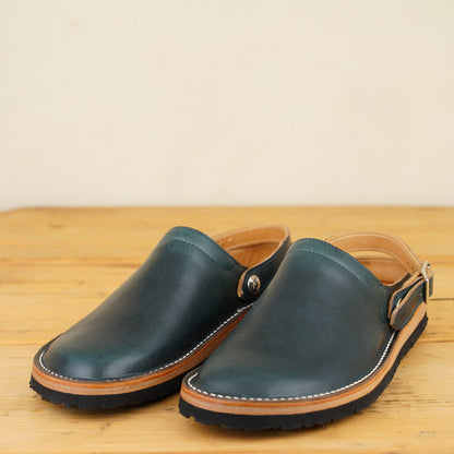 Zerrows Sabot Sandals - Navy CXL