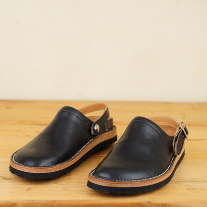 Zerrows Sabot Sandals - Black CXL