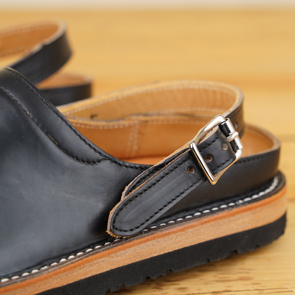 Zerrows Sabot Sandals - Black CXL