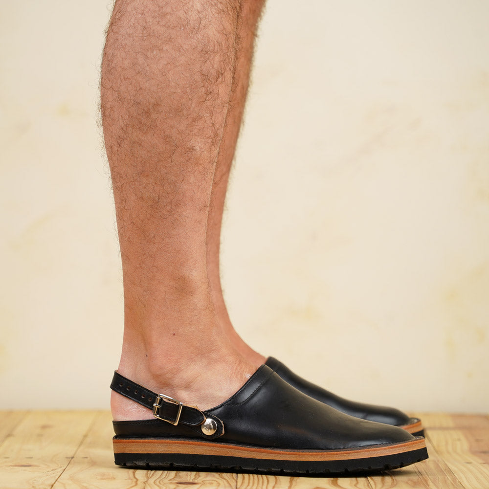 Zerrows Sabot Sandals - Navy CXL