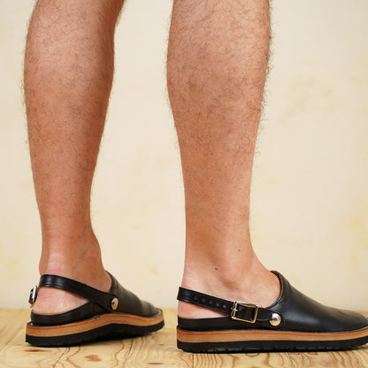 Zerrows Sabot Sandals - Navy CXL