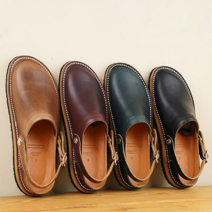 Zerrows Sabot Sandals - Navy CXL