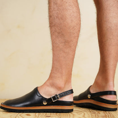 Zerrows Sabot Sandals - Navy CXL