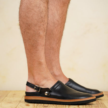 Zerrows Sabot Sandals - Navy CXL