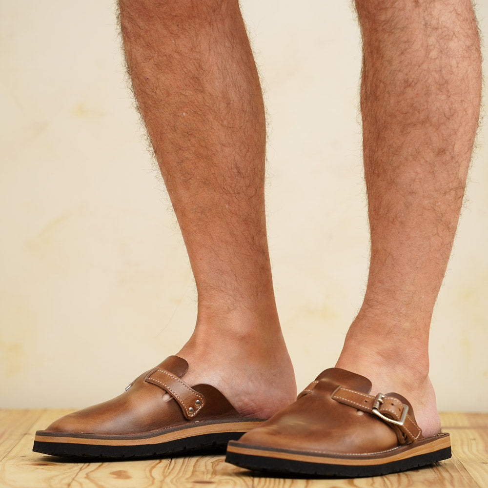 Zerrows Slit Sandals - Olive CXL