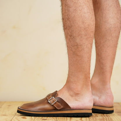 Zerrows Slit Sandals - Olive CXL