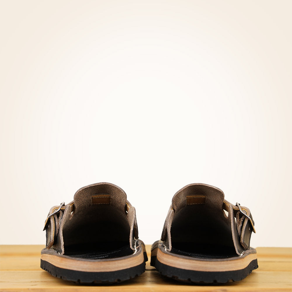 Zerrows Slit Sandals - Olive CXL