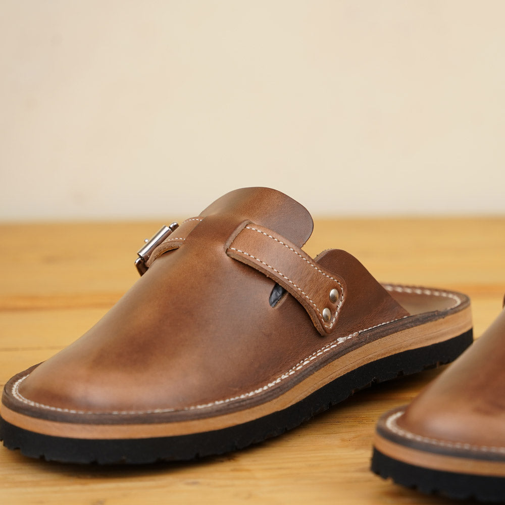 Zerrows Slit Sandals - Natural CXL