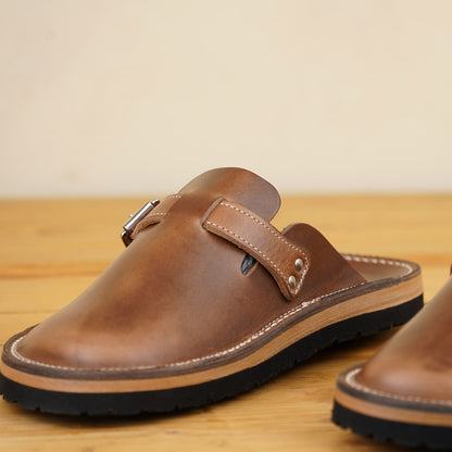 Zerrows Slit Sandals - Natural CXL