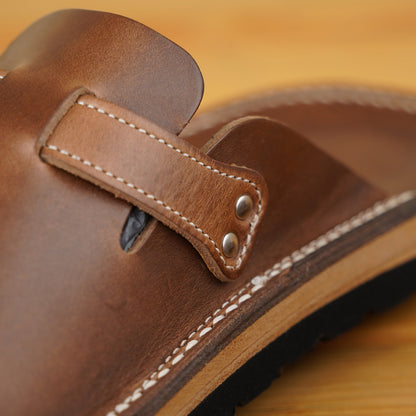 Zerrows Slit Sandals - Natural CXL