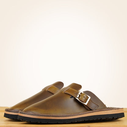 Zerrows Slit Sandals - Olive CXL