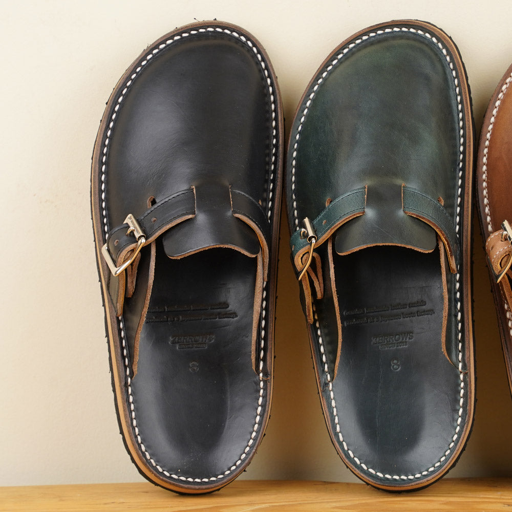 Zerrows Slit Sandals - Olive CXL