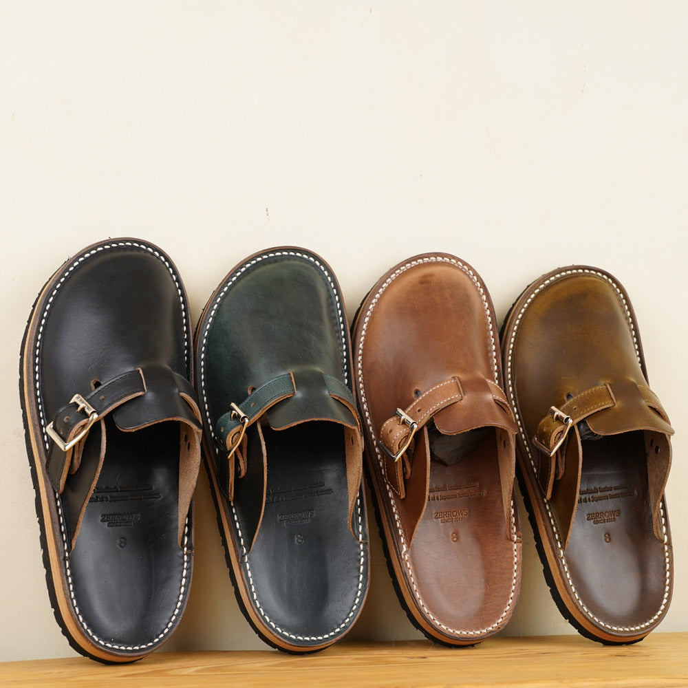 Zerrows Slit Sandals - Olive CXL