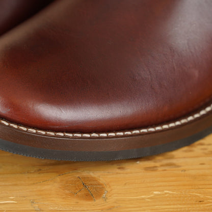 Zerrows Engineer Boots  - Flat Toe Last - Brown CXL