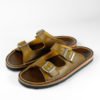 Zerrows Two Strap Sandals Olive CXL