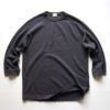 Loop & Weft 3/4 Sleeve Tee - Black