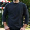 Loop & Weft 3/4 Sleeve Tee - Black